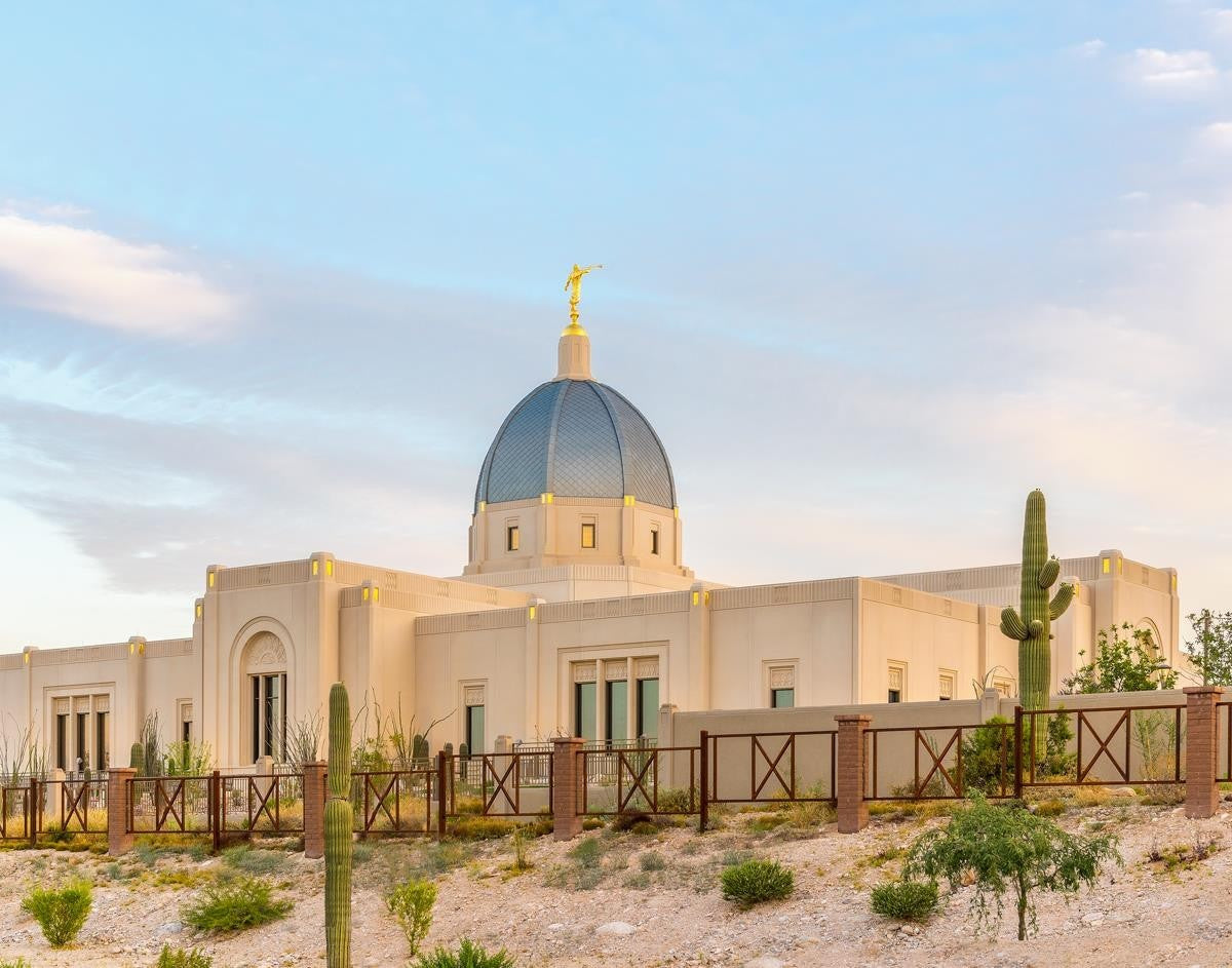 Tucson Peaceful Morning Gallery Wrap