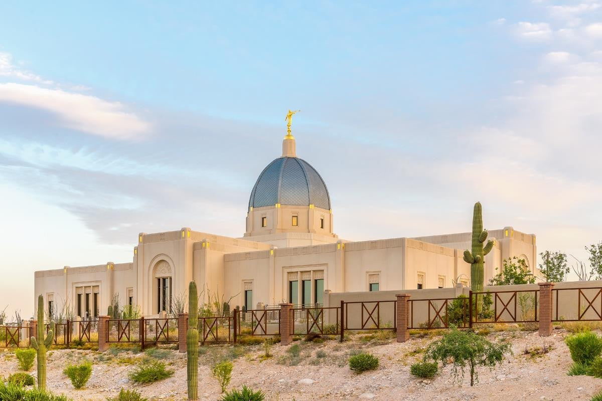 Tucson Peaceful Morning Gallery Wrap