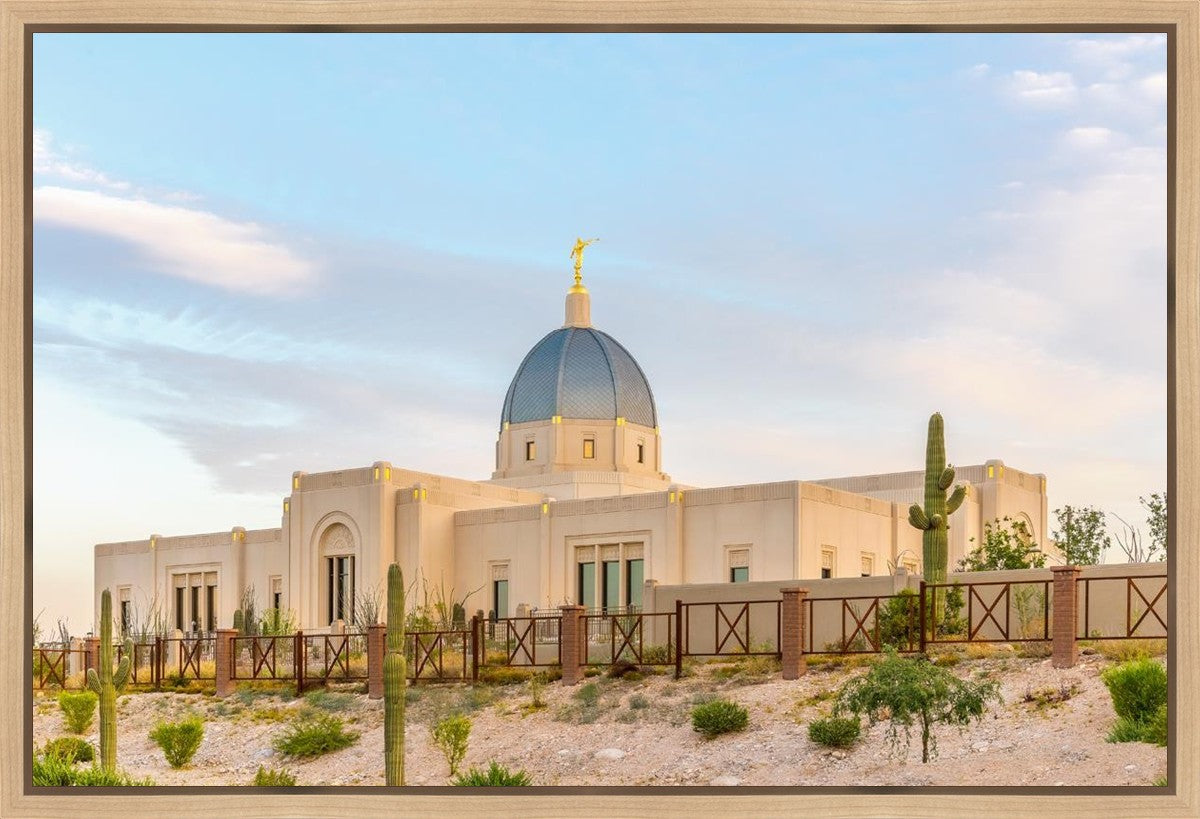Tucson Peaceful Morning Gallery Wrap