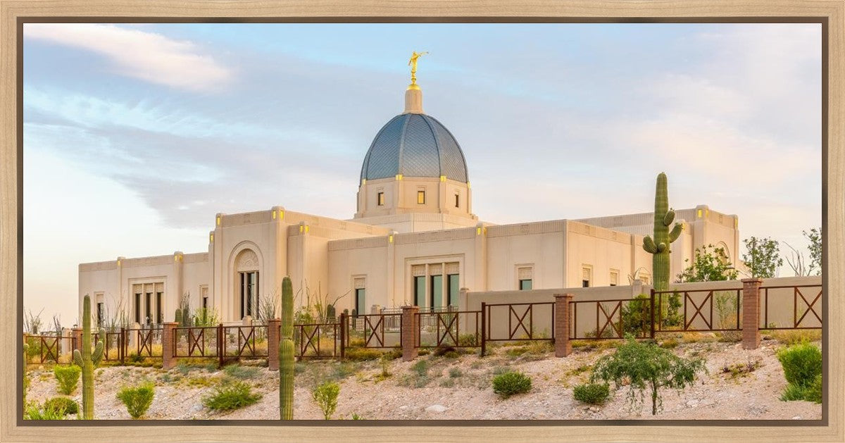 Tucson Peaceful Morning Gallery Wrap