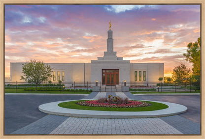 Montreal Quebec Heavenly Pathways Gallery Wrap