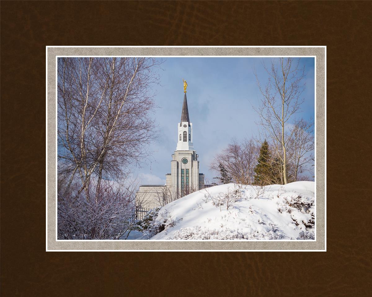 Boston Morning Snow Horizontal