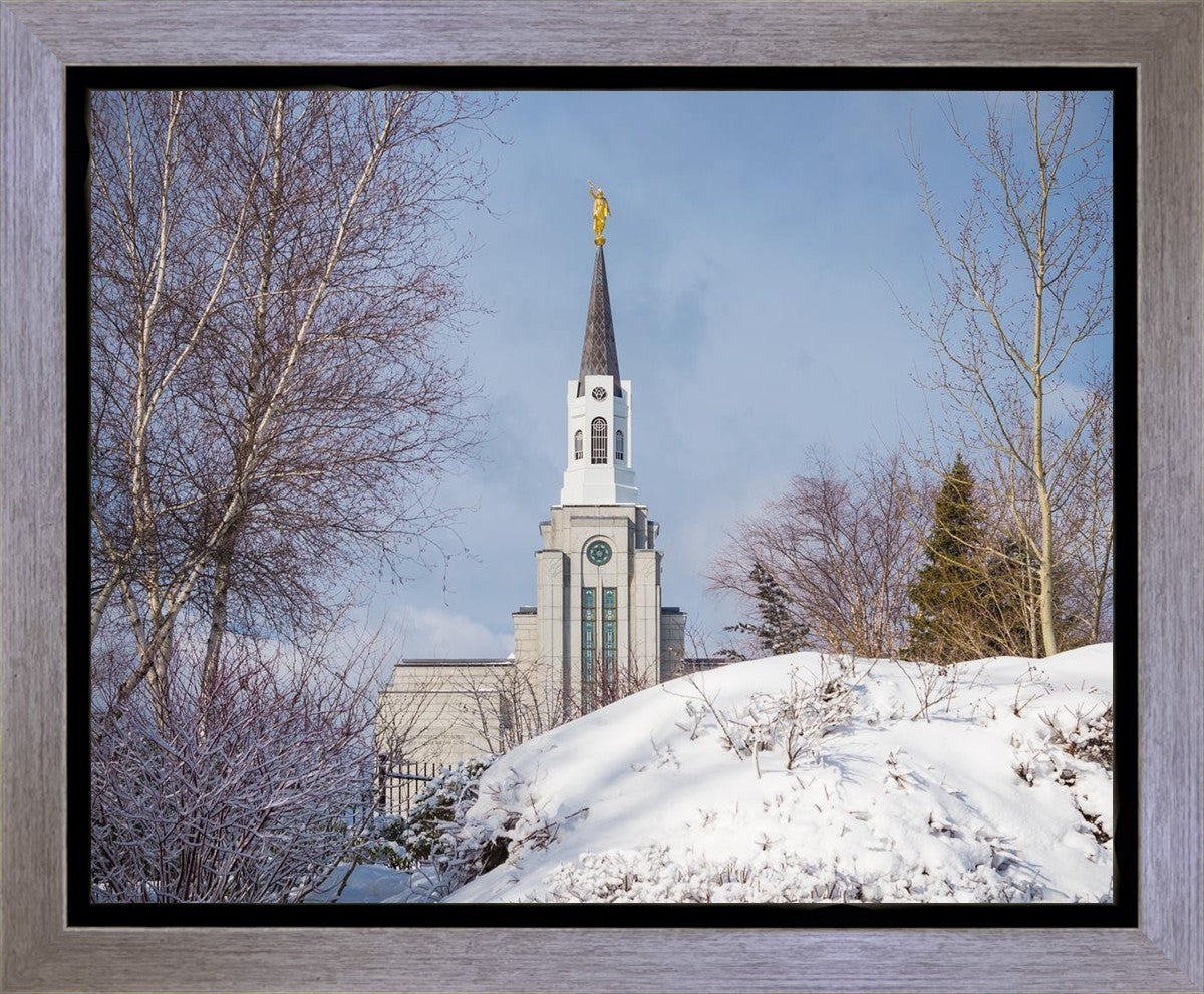 Boston Morning Snow Horizontal