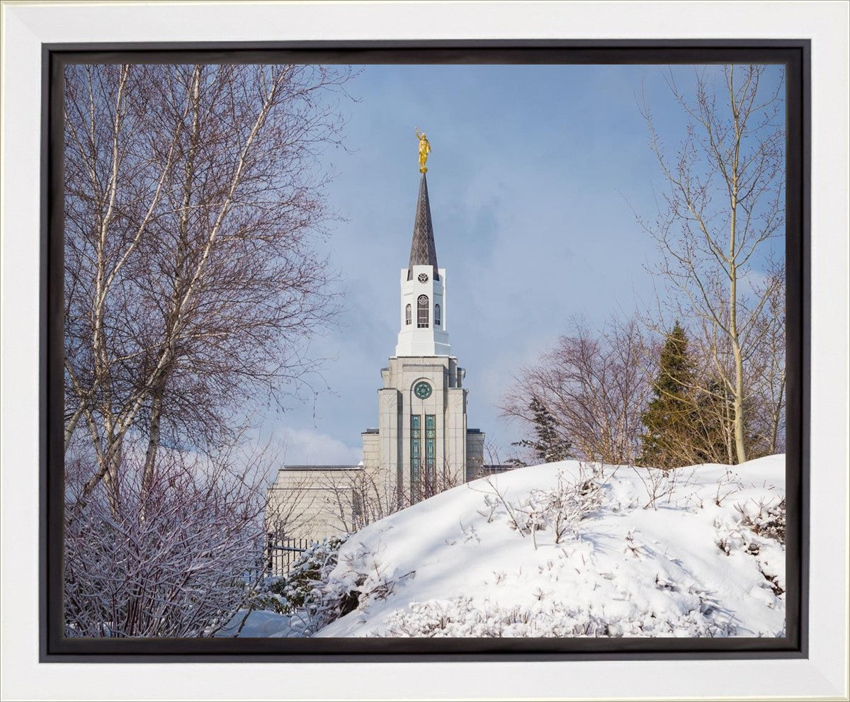 Boston Morning Snow Horizontal