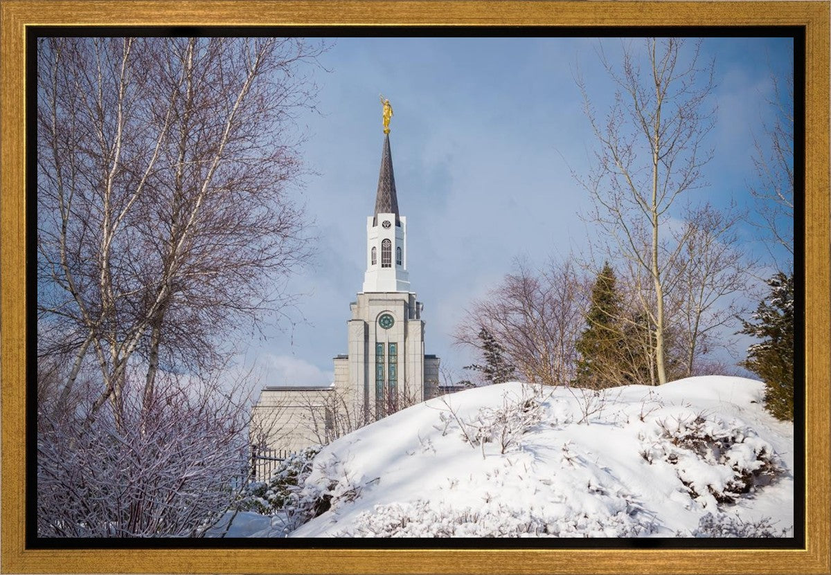 Boston Morning Snow Horizontal