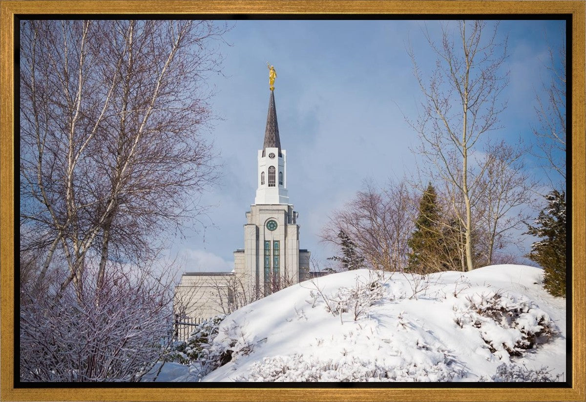 Boston Morning Snow Horizontal