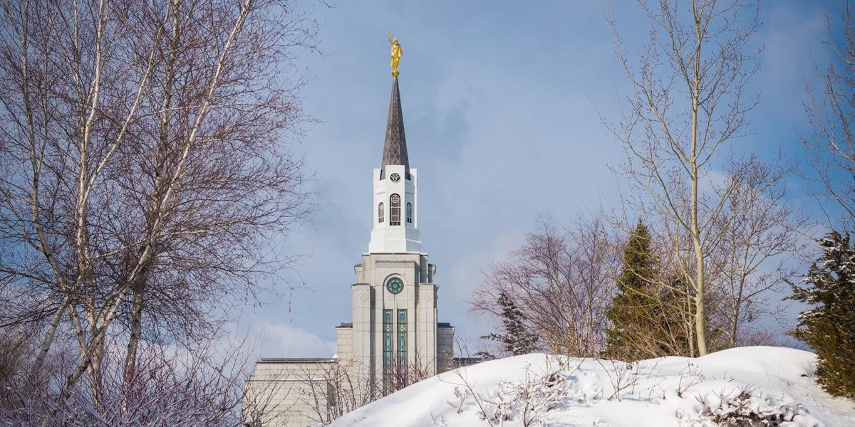 Boston Morning Snow Horizontal