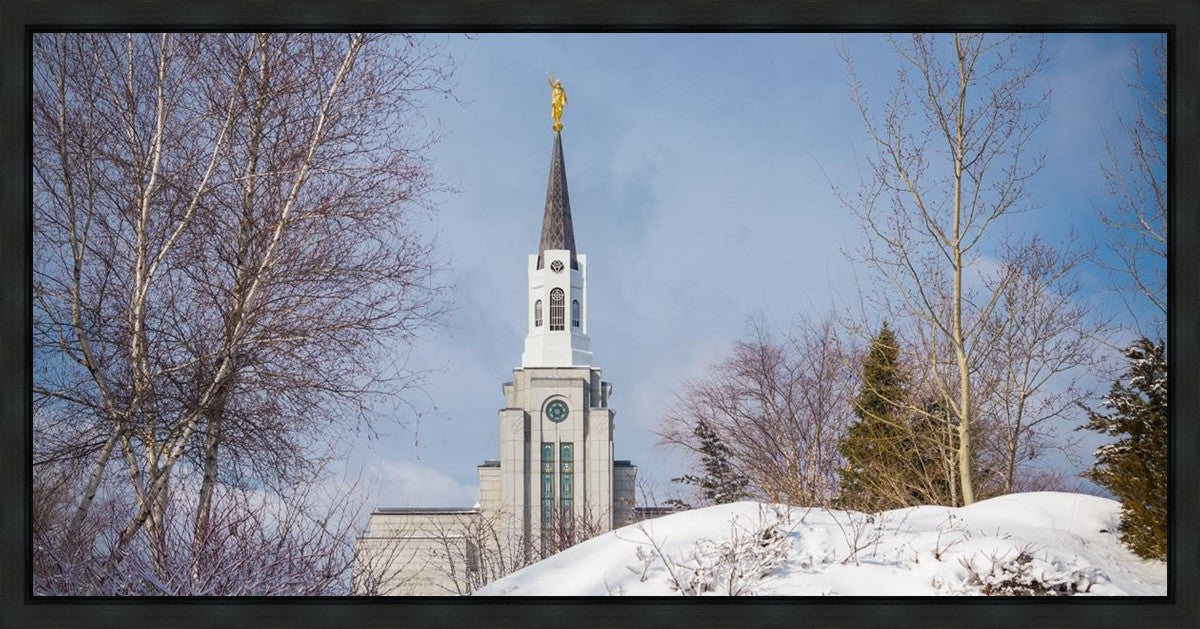 Boston Morning Snow Horizontal
