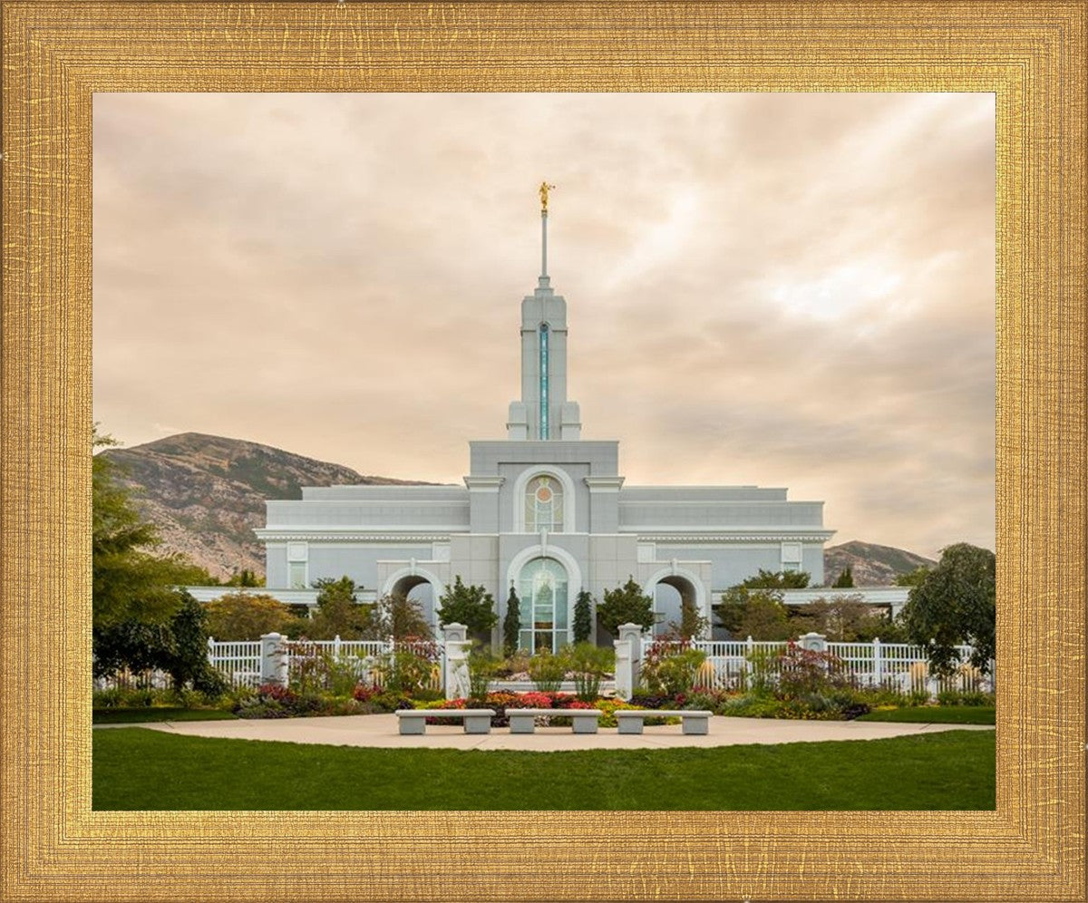 Mount Timpanogos Golden Morning