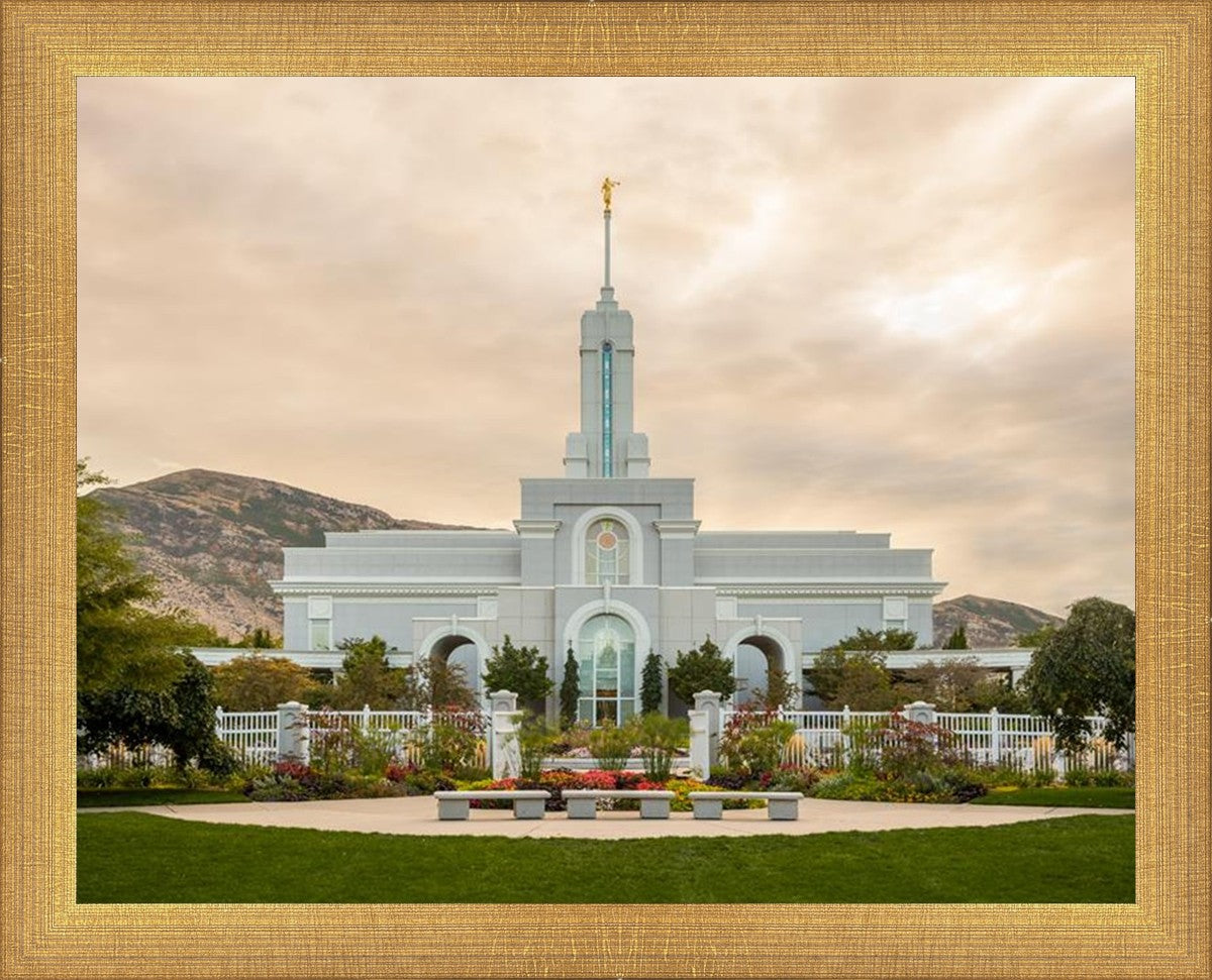 Mount Timpanogos Golden Morning