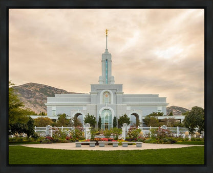 Mount Timpanogos Golden Morning Gallery Wrap