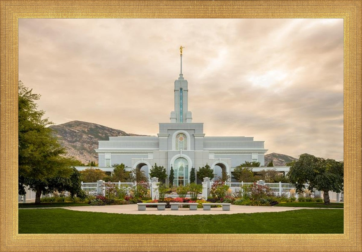 Mount Timpanogos Golden Morning