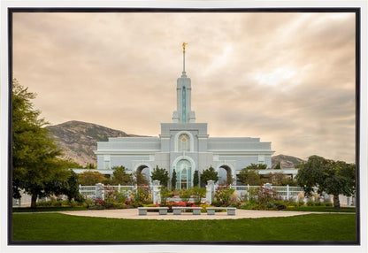 Mount Timpanogos Golden Morning Gallery Wrap