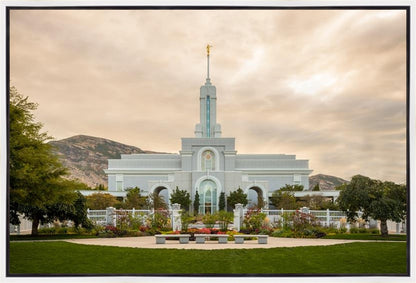 Mount Timpanogos Golden Morning Gallery Wrap