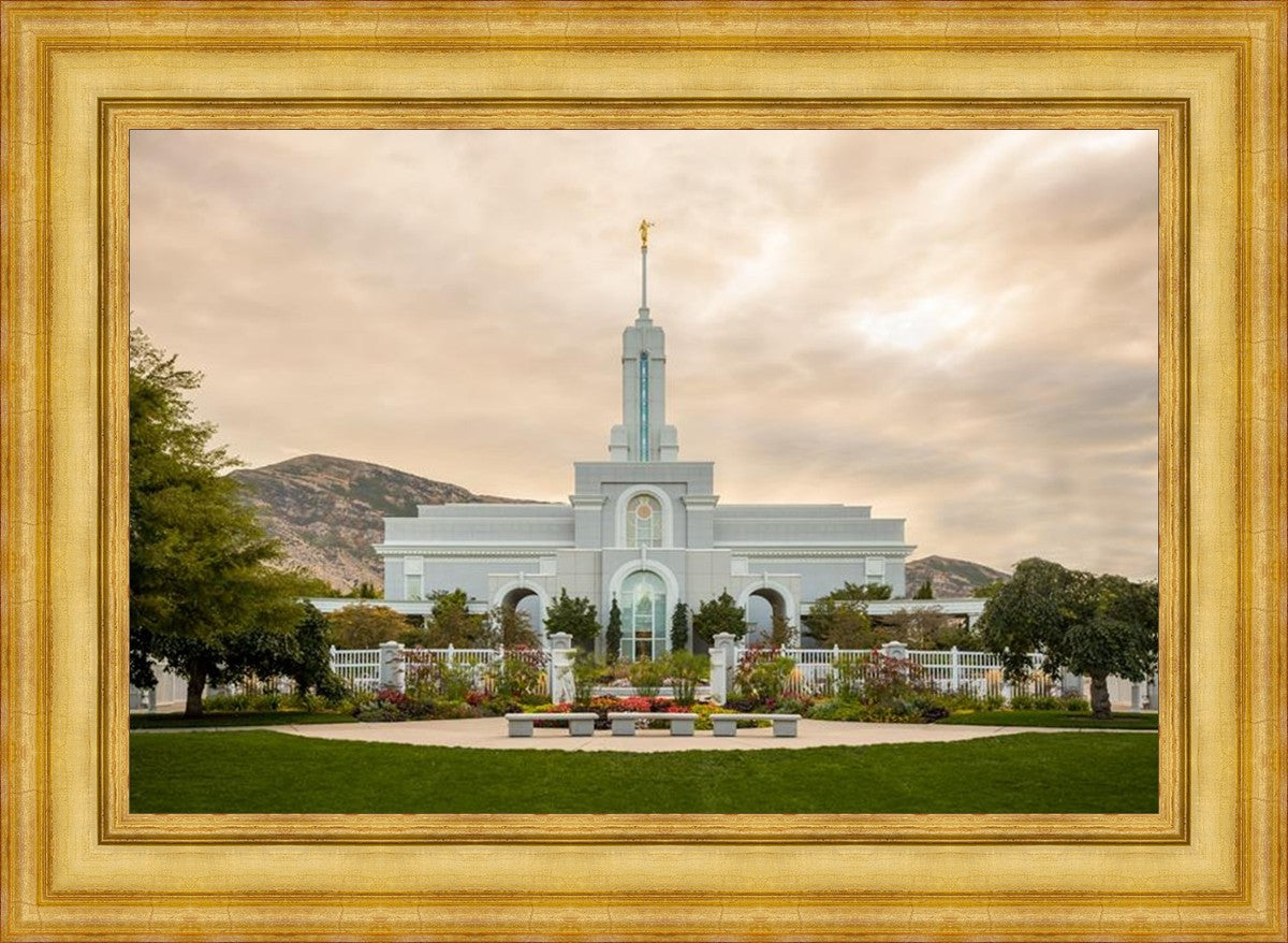 Mount Timpanogos Golden Morning