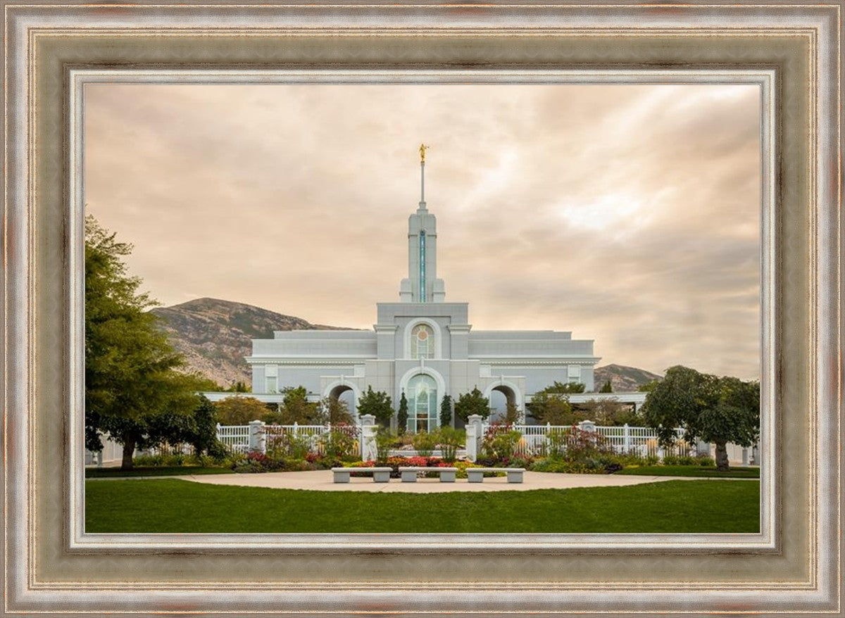Mount Timpanogos Golden Morning