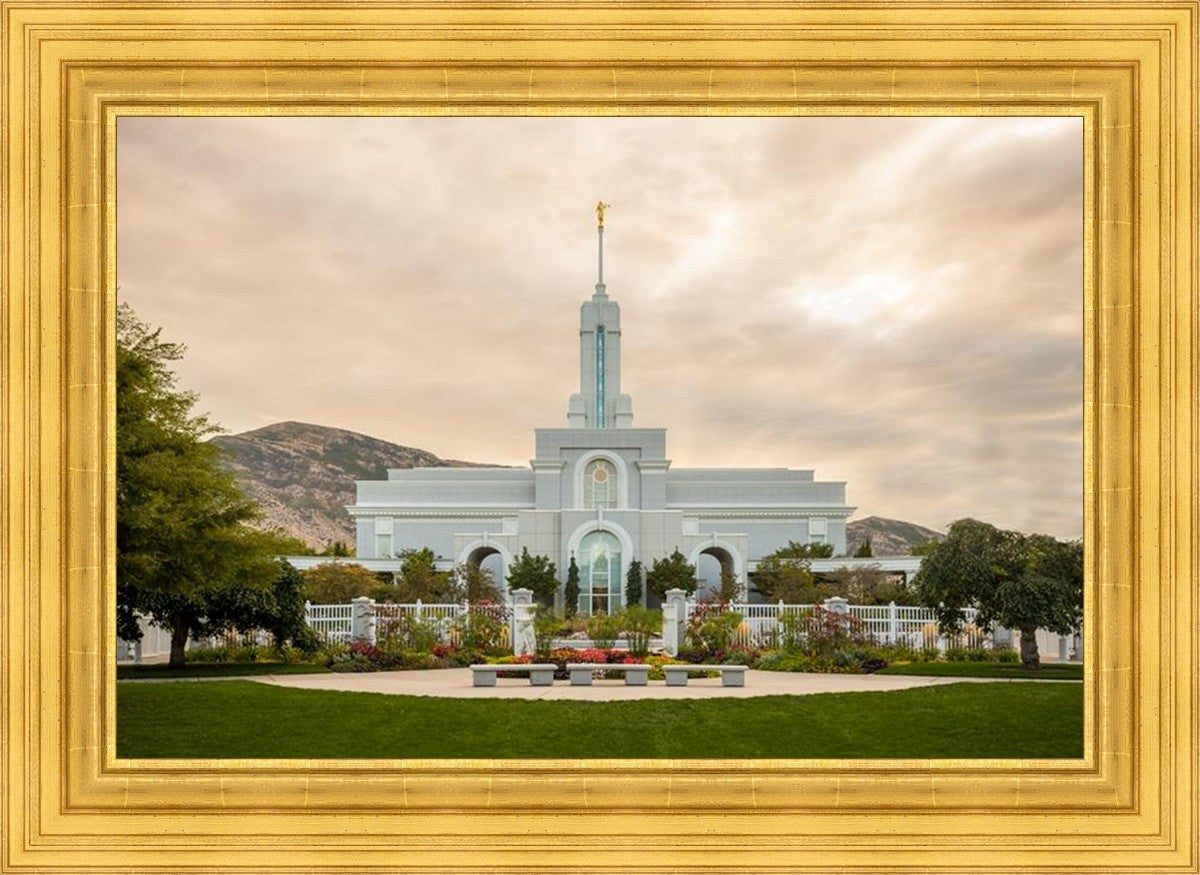 Mount Timpanogos Golden Morning