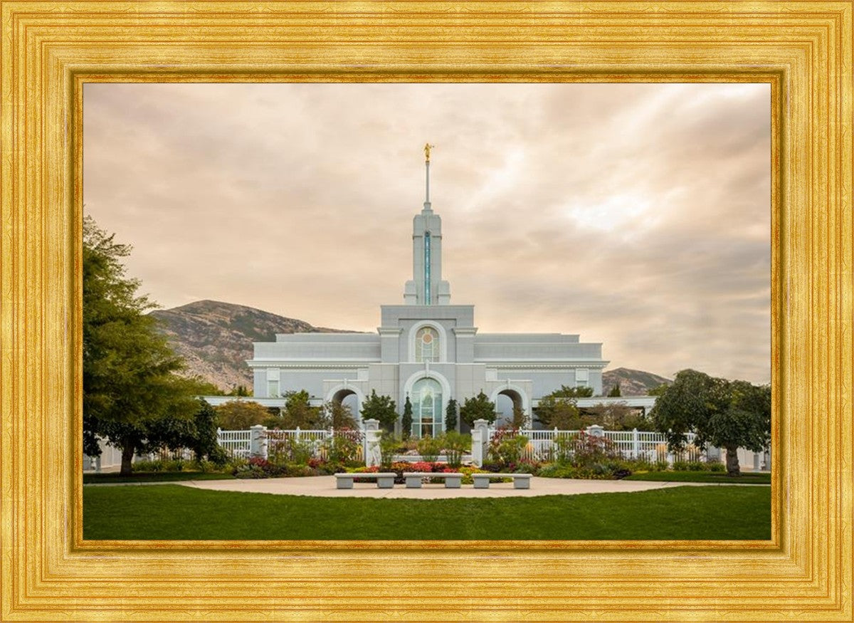 Mount Timpanogos Golden Morning