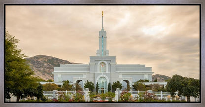 Mount Timpanogos Golden Morning Gallery Wrap