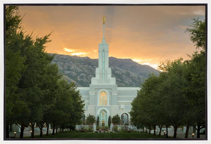 Mount Timpanogos Morning Glory Gallery Wrap