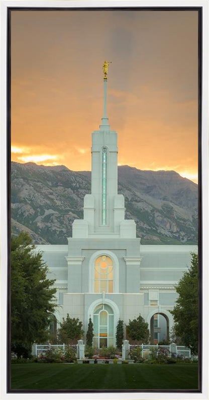 Mount Timpanogos Morning Glory Gallery Wrap