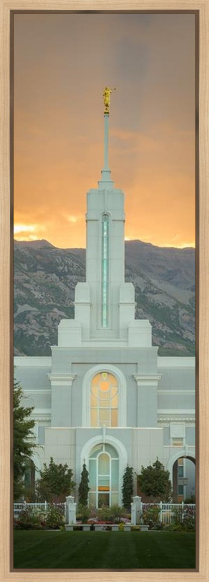 Mount Timpanogos Morning Glory Gallery Wrap