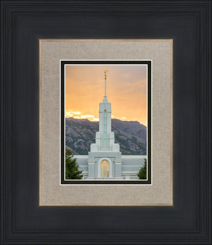 Mount Timpanogos Morning Glory Vertical