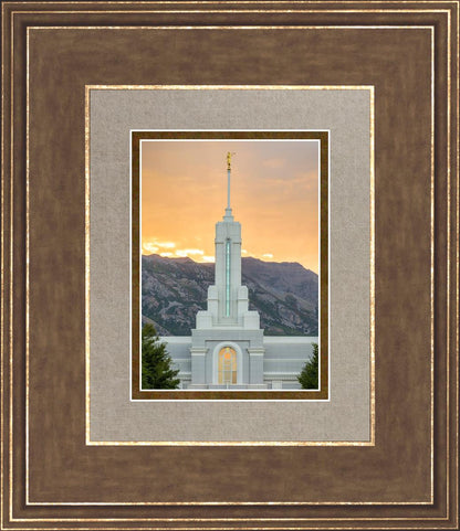 Mount Timpanogos Morning Glory Vertical