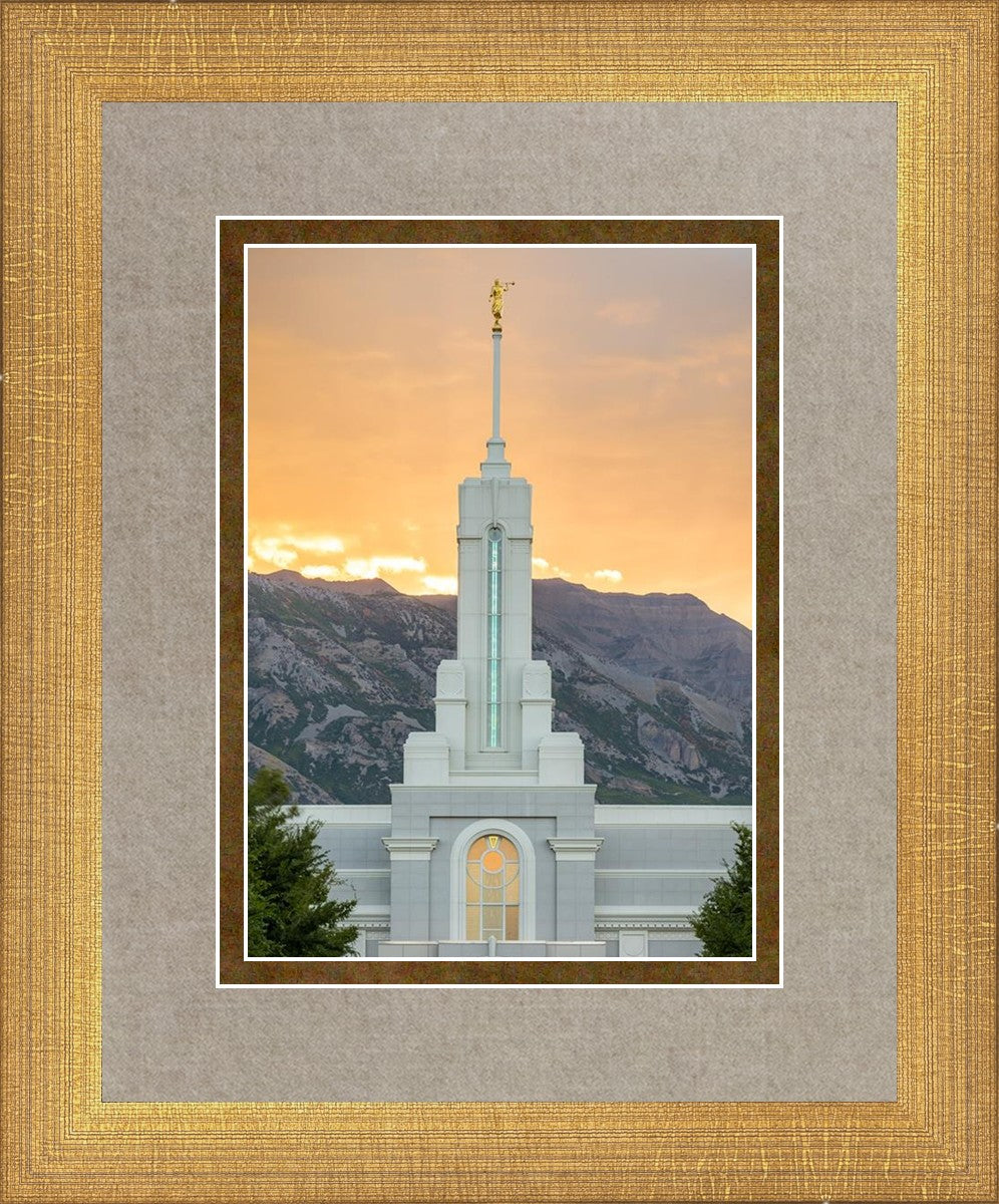 Mount Timpanogos Morning Glory Vertical