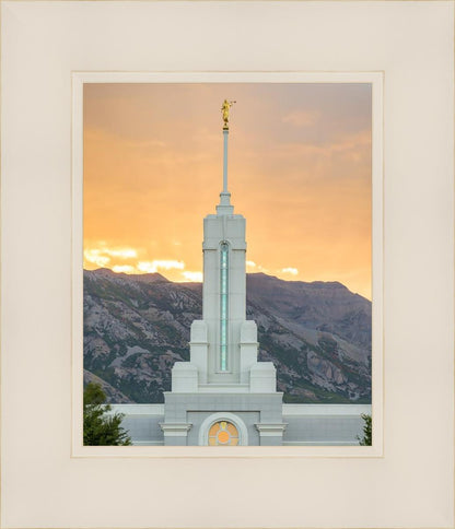Mount Timpanogos Morning Glory Vertical