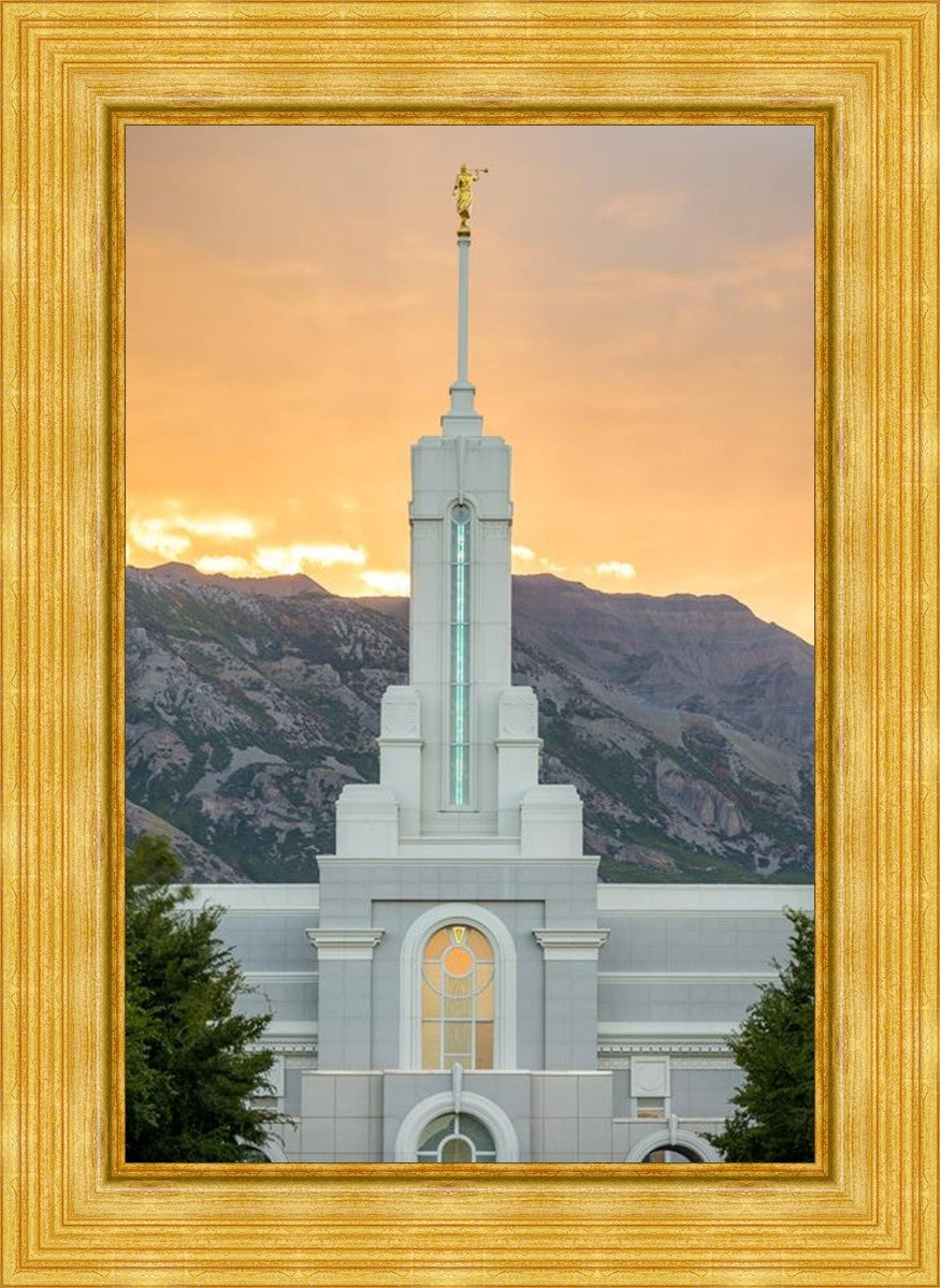 Mount Timpanogos Morning Glory Vertical