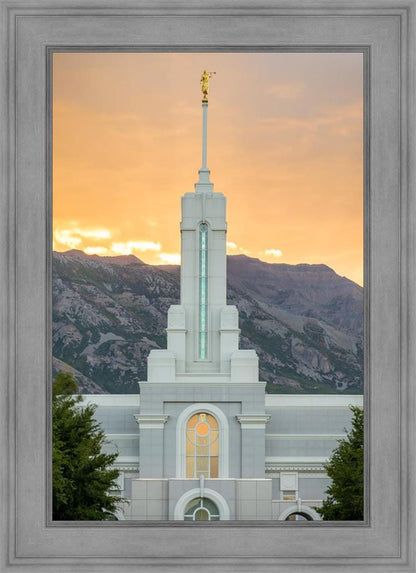 Mount Timpanogos Morning Glory Vertical