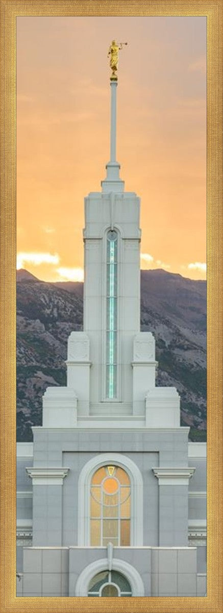 Mount Timpanogos Morning Glory Vertical