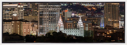 Salt Lake Temple City View Gallery Wrap