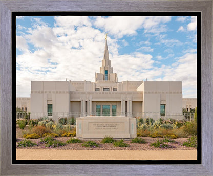 Phoenix Temple Desert Oasis Gallery Wrap