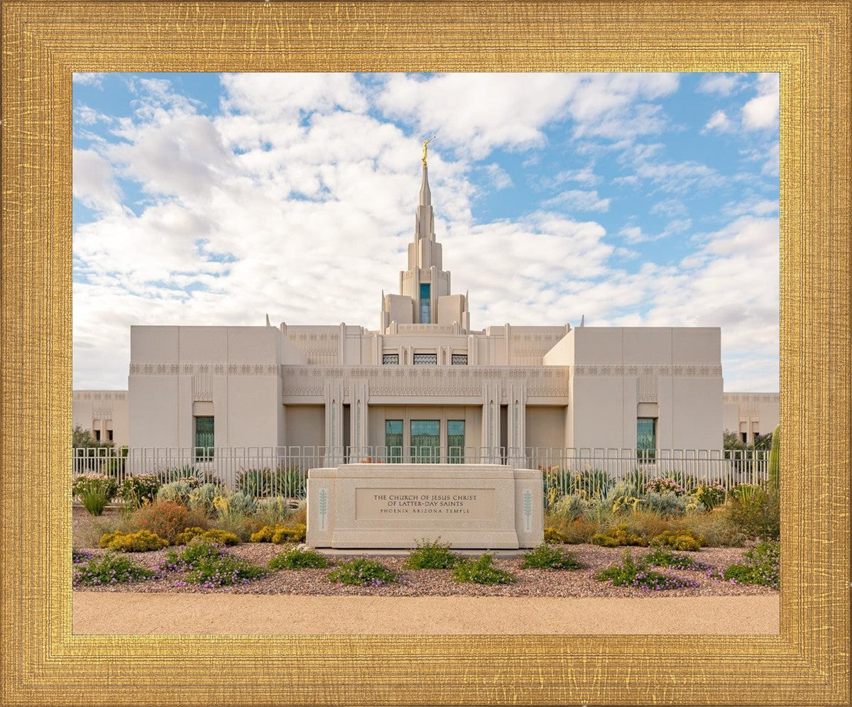 Phoenix Temple Desert Oasis