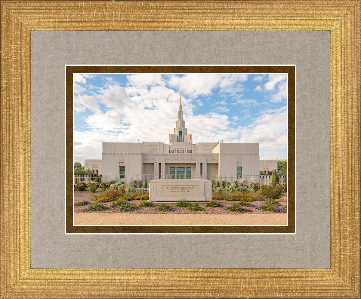 Phoenix Temple Desert Oasis