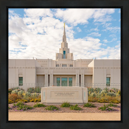 Phoenix Temple Desert Oasis Gallery Wrap