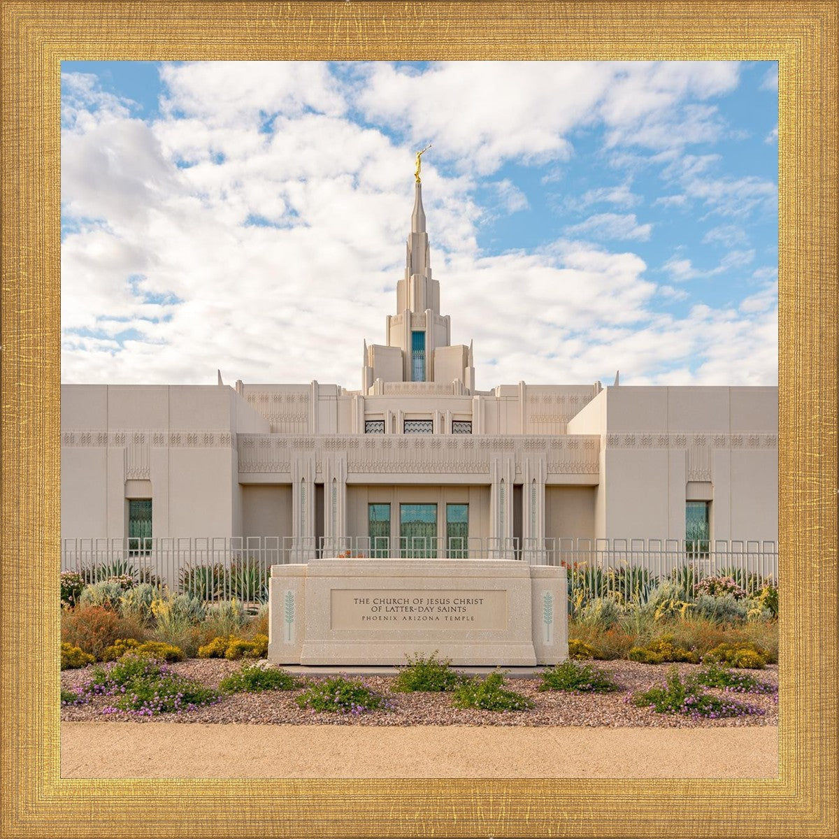 Phoenix Temple Desert Oasis