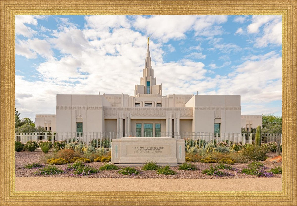 Phoenix Temple Desert Oasis