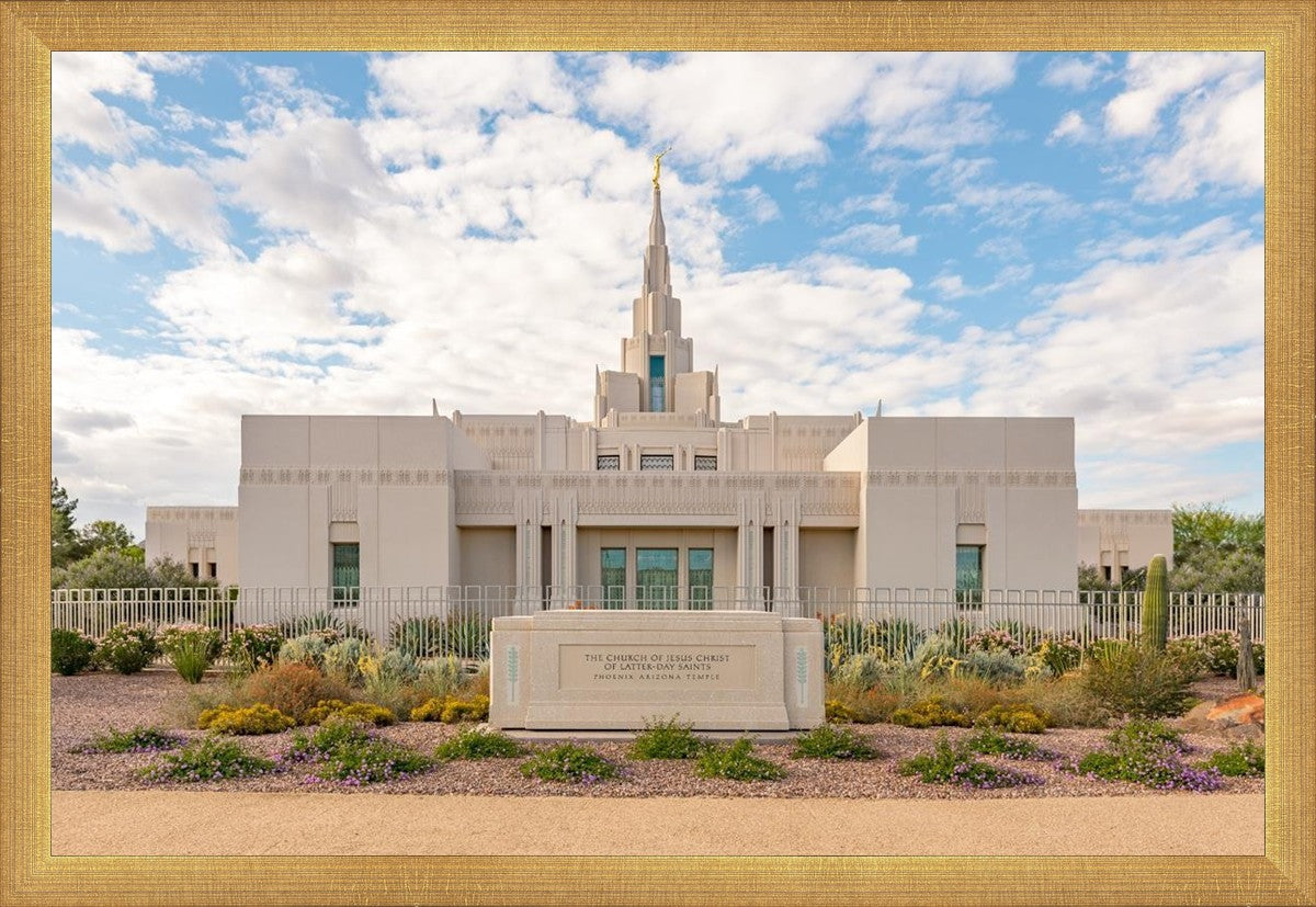 Phoenix Temple Desert Oasis