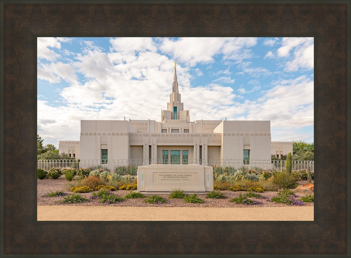 Phoenix Temple Desert Oasis