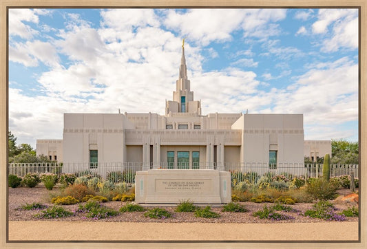 Phoenix Temple Desert Oasis
