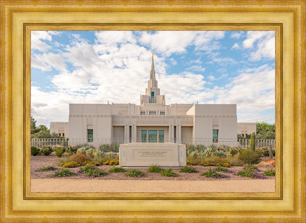 Phoenix Temple Desert Oasis