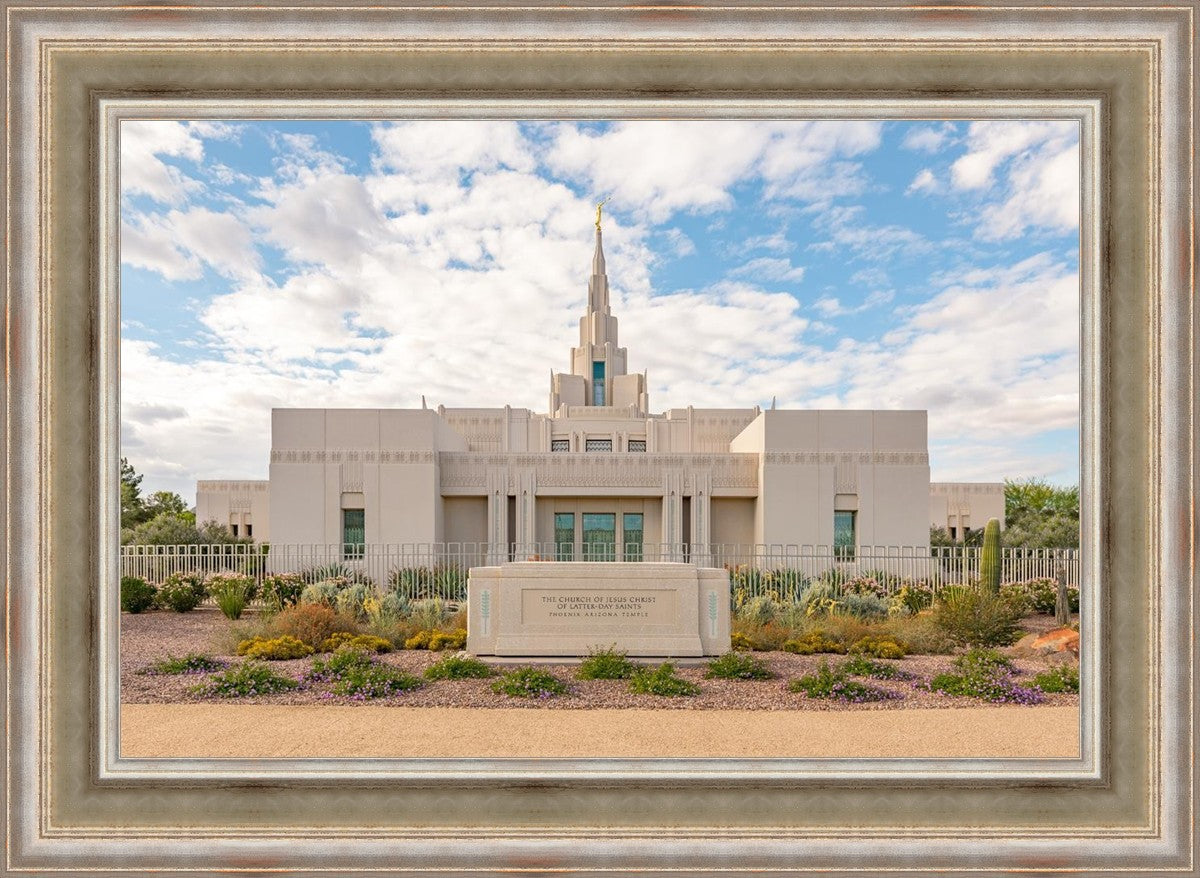 Phoenix Temple Desert Oasis