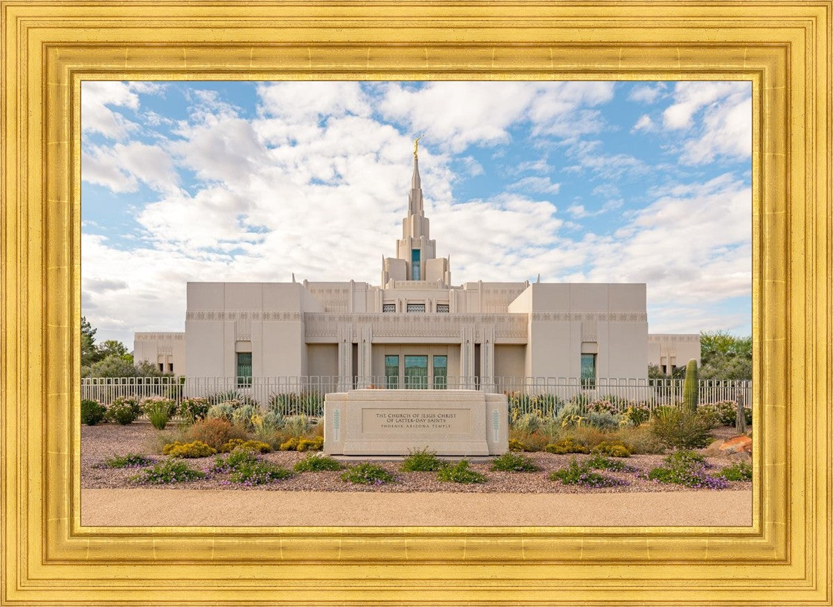 Phoenix Temple Desert Oasis