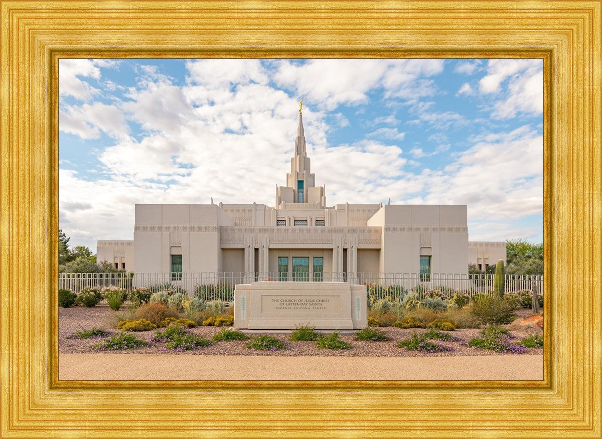 Phoenix Temple Desert Oasis