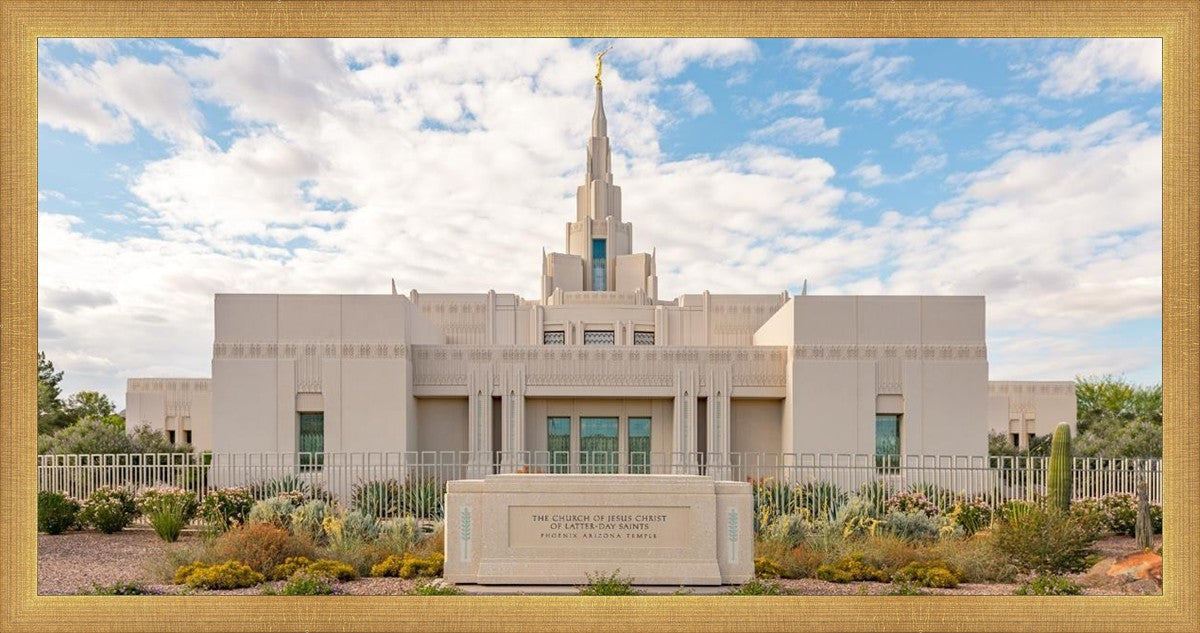 Phoenix Temple Desert Oasis