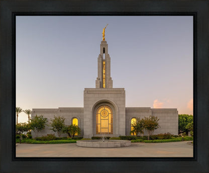 Redlands Temple Eternal Fountain Gallery Wrap