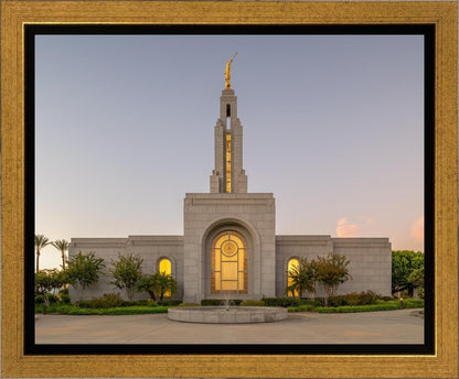 Redlands Temple Eternal Fountain Gallery Wrap